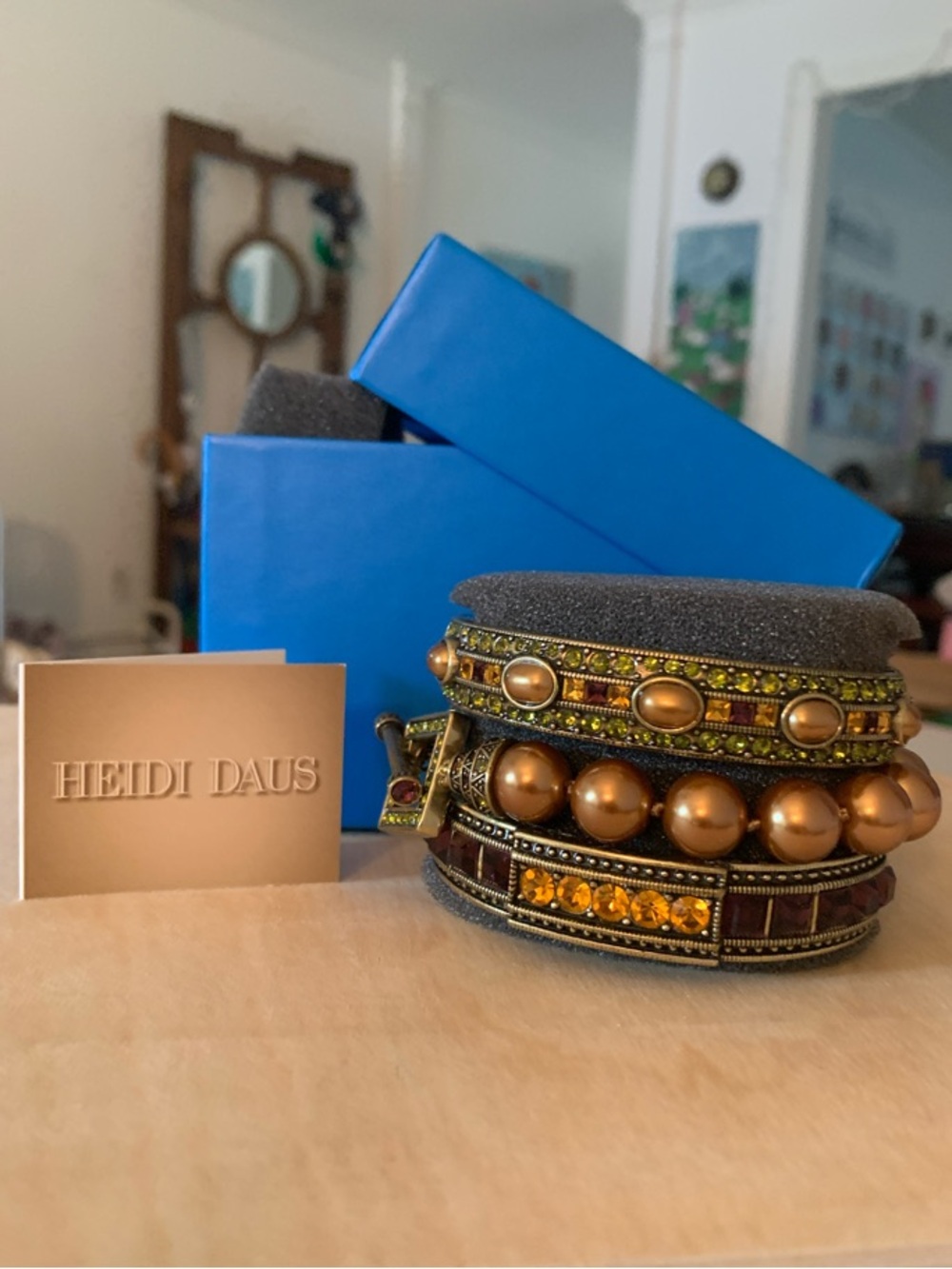 HEIDI DAUS Unworn NIB! Bracelet Trio Signature Collection